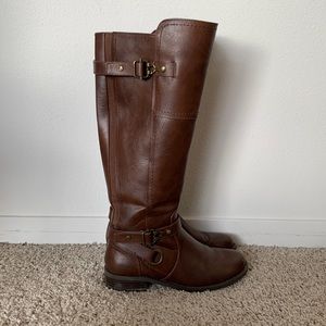 G by Guess brown riding boots size 6